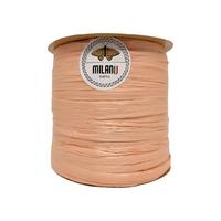 29 No - 1 Adet - Milano Yumuşak Dokulu Rafya (Yıkanabilir Rafya) (100 gr./250 mt.) - Koyu Somon