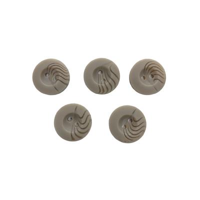 3 No Küf Yeşili Yelek Hırka Düğmesi 5 Adet - 18mm 