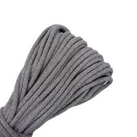 30 mt. 7mm Tress Kordon İp %100 Pamuk Kordon Supla İp - Açık Gri 420-450 gr.