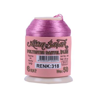 318 No Altınbaşak 20 gr. Polyester Dantel İpi