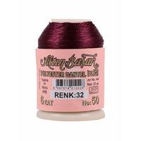 32 No Altınbaşak 20 gr. Polyester Dantel İpi