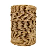 39 (B) No 180-220 gr. İthal Sarılmış Kağıt İp - Doğal Renk
