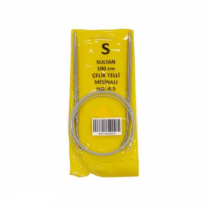 Sultan 100 cm Misinalı Şiş  - 4.5 mm Örgü Şişi