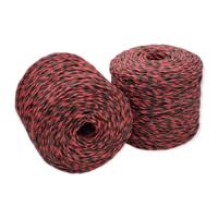 Kırçıllı - 1 Adet - 230-250 gr Kağıt İp / 250 mt. - Kırmızı Siyah
