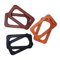 4 No Masif Bambu Çanta Sapı Çifti Çeşitleri 16x9 cm