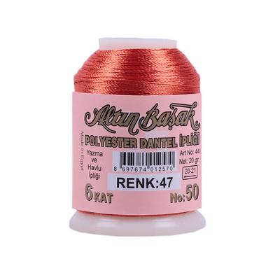47 No Altınbaşak 20 gr. Polyester Dantel İpi