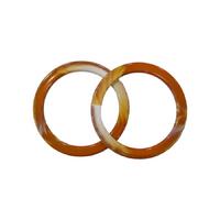 50 No Plastik Çanta Sapı Çifti - 10x10 cm