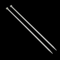 5 mm Beyaz Alüminyum Örgü Şiş - 35 cm Uzun Şiş