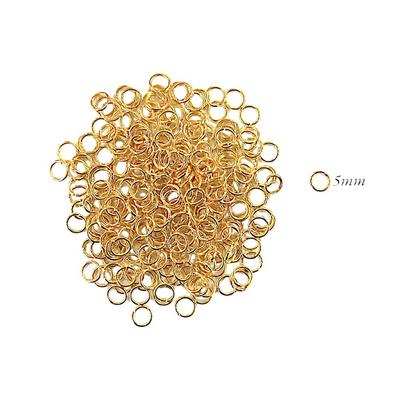 5 mm Minik Takı Montaj Halkası Gold - 10 gr.