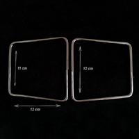 6 No Metal Çanta Sapı ÇİFT - Antrasit