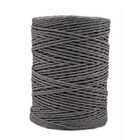 64 No 180-220 gr. İthal Sarılmış Kağıt İp - Koyu Gri