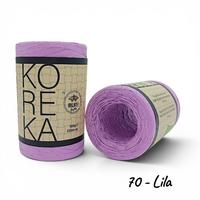 70 No Lila - 1 Adet - Milano KOREKA Yumuşak Dokulu Rafya 100gr 220mt 
