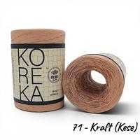 71 No Kraft (Kese) - 1 Adet - Milano KOREKA Yumuşak Dokulu Rafya 100gr 220mt 