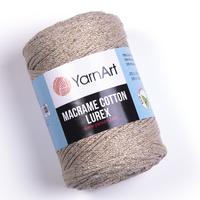 735 - 250 gr YarnArt Macrame Cotton Lurex - 205 mt.