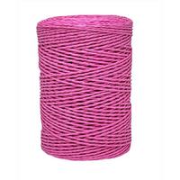 75 No 180-220 gr. İthal Sarılmış Kağıt İp - Pembe