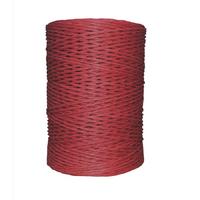 78 No 180-220 gr. İthal Sarılmış Kağıt İp - Açık Kırmızı