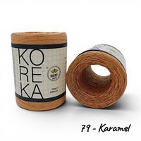 79 No Karamel - 1 Adet - Milano KOREKA Yumuşak Dokulu Rafya 100gr 220mt 