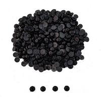 8 mm Siyah Yarım İnci 50 gr - (Yaklaşık 450-500 Adet)