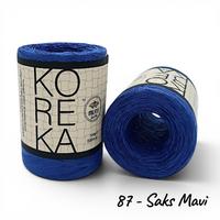 87 No Saks Mavi - 1 Adet - Milano KOREKA Yumuşak Dokulu Rafya 100gr 220mt 
