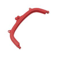 Kırmızı Plastik Çanta - Cüzdan Klipsi - 16 cm