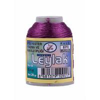 Koyu Mürdüm Leylak 20 gr. Polyester Dantel İpliği