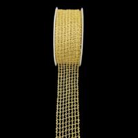 Model 11 Simli Jüt Kurdele 40 mm - Gold (1 Metre)