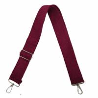 110 cm Palaska Çanta Sapı - Bordo (Aparat Kısmı Gold veya Gümüş)