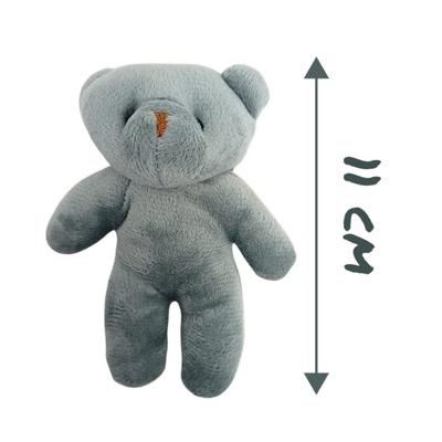 Ayı Anahtarlık & Çanta Süsü - 11 cm  / Gri