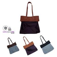 ÇantaPro - Askılı Deri Detaylı Hazır Çanta Astarı İçi 60x32 cm