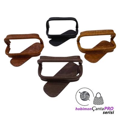 ÇantaPro - Deri Detaylı Çanta Bursu 20cm
