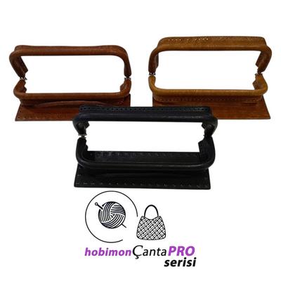 ÇantaPro - Deri Detaylı Çanta Bursu 24cm