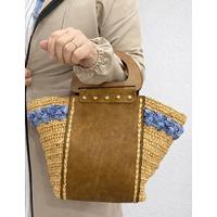 ÇantaPro - Deri Gövdeli Masif Bambu Çanta Sapı 