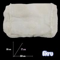 Çeyizlik Hurc 35 - 17 - 50 cm /  Üzerindeki desenleri farklı gönderilmektedir - EKRU