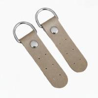 Gold Deri Çanta Böce Çifti - 10x2 cm (Gümüş)