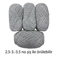 İH5314 - 448 gr. (4 Adet) Yumuşak dokulu ince kırçıllı İhraç Fazlası İp