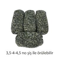 İH5583 - 438 gr. (4 Adet) Moher Yünlü Kırçıllı İhraç Fazlası İp