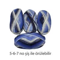 İH5789 - 390 gr. (4 Adet) Moher batik İhraç Fazlası İp