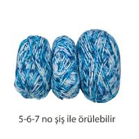 İH5869 - 368 gr. (3 Adet) Spagetti yumuşak dokulu batik İhraç Fazlası İp