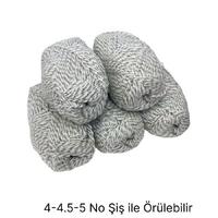 İH6063 - 464 gr. (5 Adet) Yumuşak doku kırçıllı moher İhraç Fazlası İp