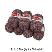 İH6184 - 668 gr. (7 Adet) Nako vogue simli moher İhraç Fazlası İp