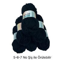 İH6199 - 540 gr. (6 Adet) Nako outlet spagetti yumuşak doku İhraç Fazlası İp