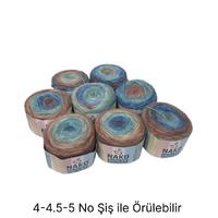 İH6248 - 650 gr. (8 Adet) Moher tiftik Nako outlet İhraç Fazlası İp
