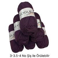 İH6285 - 566 gr. (6 Adet) Nako vogue  pırlanta İhraç Fazlası İp