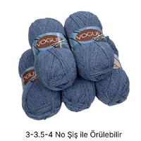 İH6301 - 530 gr. (5 Adet) Nako vogue İhraç Fazlası İp
