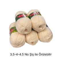 İH6309 - 596 gr. (5 Adet) Nako vogue antipilling  İhraç Fazlası İp