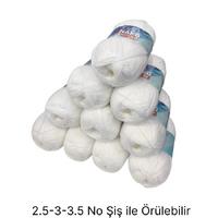 İH6321 - 525 gr. (10 Adet) Nako minnoş ince outlet İhraç Fazlası İp