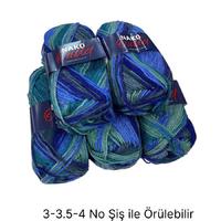İH6331 - 500 gr. (5 Adet) Nako outlet batik İhraç Fazlası İp