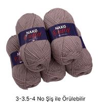 İH6344 - 548 gr. (5 Adet) Nako outlet % 25 yün İhraç Fazlası İp