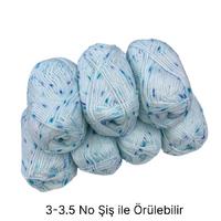 İH6348 - 324 gr. (7 Adet) Benekli bebe İhraç Fazlası İp