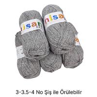 İH6369 - 500 gr. (5 Adet) Nisan eco color 951 İhraç Fazlası İp